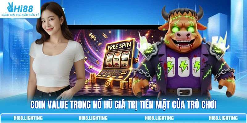 Coin Value Trong Nổ Hũ Là Gì? Tính Toán Kiếm Thưởng Lớn 2 Coin Value trong nổ hũ giá trị tiền mặt của trò chơi